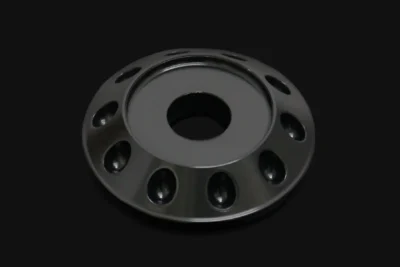TYGA RYDAS' HONDA NSR250 MC28 14 Spacer, Center Lock, Black