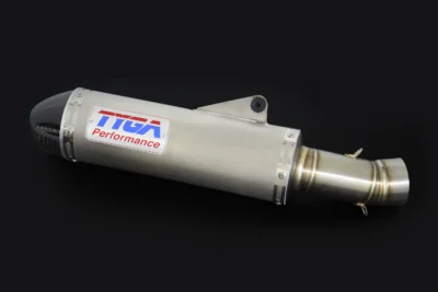 Silencer, Stainless, Round, WSS300, (Street) KTM RC390, No fittings