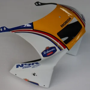 Kit, Bodywork, GRP, stock shape, with GRP tank, NSR250 MC21, Painted Rothmans
