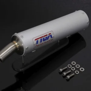 Silencer, Shorty, Aluminium Classic, Two Stroke, Assy