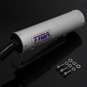 Silencer, Shorty, Aluminium Classic, Two Stroke, Assy