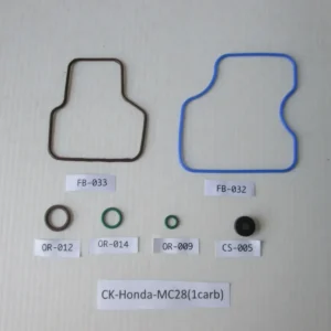 Carb Service Kit, 6 pieces, Honda NSR250 MC28 (1 carburettor)