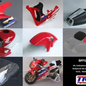 Kit, Endurance, GRP, Complete Bodywork Set with Tank Covers, NC35, Painted (RR) 1994