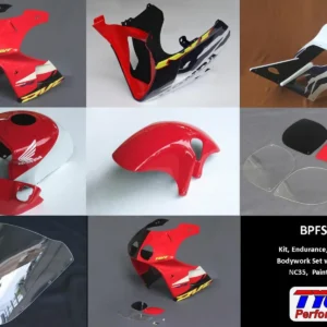 Kit, Endurance, GRP, Complete Bodywork Set with Tank Covers, NC35, Painted (RT) 1996