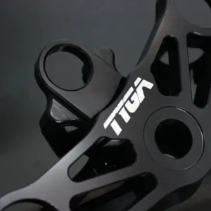 Triple Clamp Set, CNC Black, NC35 Forks to fit CBR250RR MC22