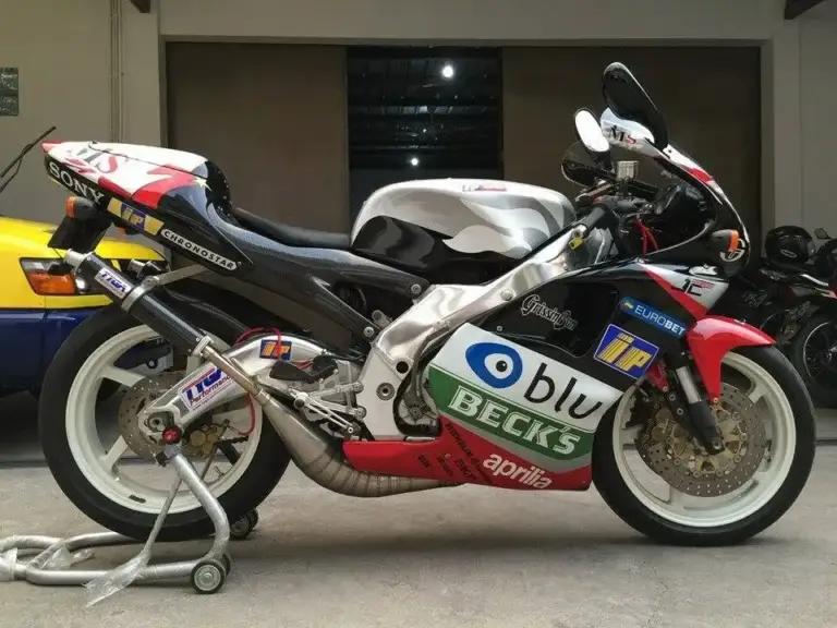 4 Aprilia RS250 TYGA Side by Side Exhausts