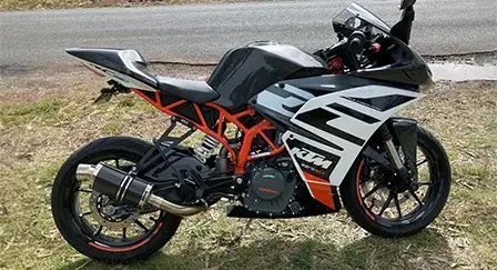 TYGA RYDAS' KTM RC series 2 Anthony KTM RC390