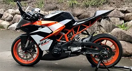 TYGA RYDAS' KTM RC series 5 Bill Jordan RC390