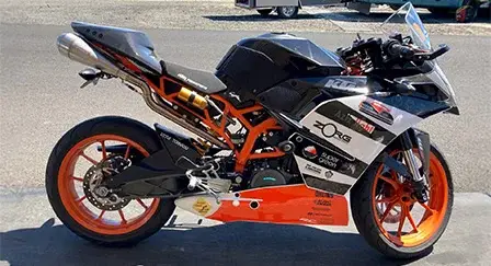 TYGA RYDAS' KTM RC series 1 Caryn KTM RC390 Fifth Element