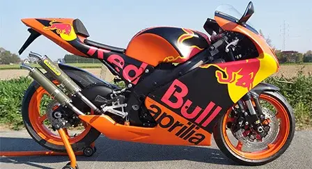 TYGA RYDAS’ Aprilia RS250 1 Jonatan Naert Aprilia RS250 Red Bull