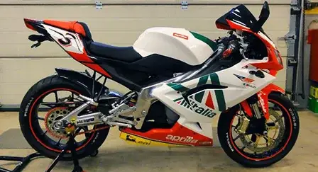 TYGA RYDAS' Aprilia RS125 3 Marius Larsen Aprilia RS 125