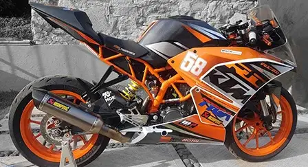 TYGA RYDAS' KTM RC series 6 Mauricio KTM RC200