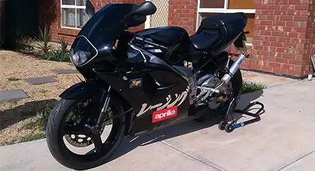 TYGA RYDAS' Aprilia RS125 1 Zeph Stigwoods RS125