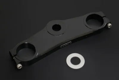Top Triple Clamp Set, CNC, Black, Race, HRC Style, SP1