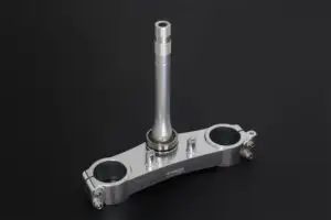 Lower Triple Clamp Set, CNC Silver, Race, HRC Style, SP1