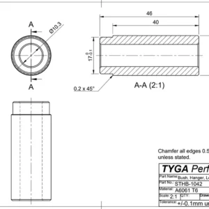 Tyga Step Kit Replacement Bush 2