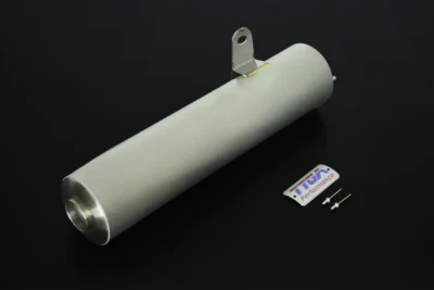 Silencer, Stainless, Right, Bolt-On Replacement, Honda NS400R