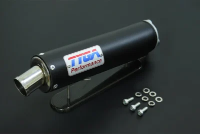 Home 29 Silencer, Shorty, Aluminium Premium, Cerakoted Black, Two Stroke, Assy.