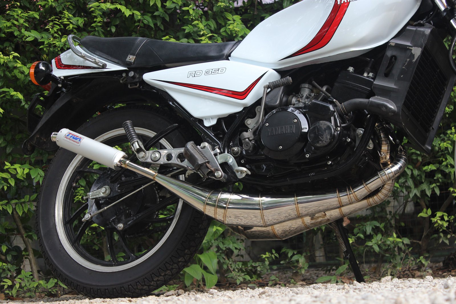 Set, Exhaust Chamber, Crossover Type, Stainless Steel, Yamaha RD350LC (4L0) 11 10