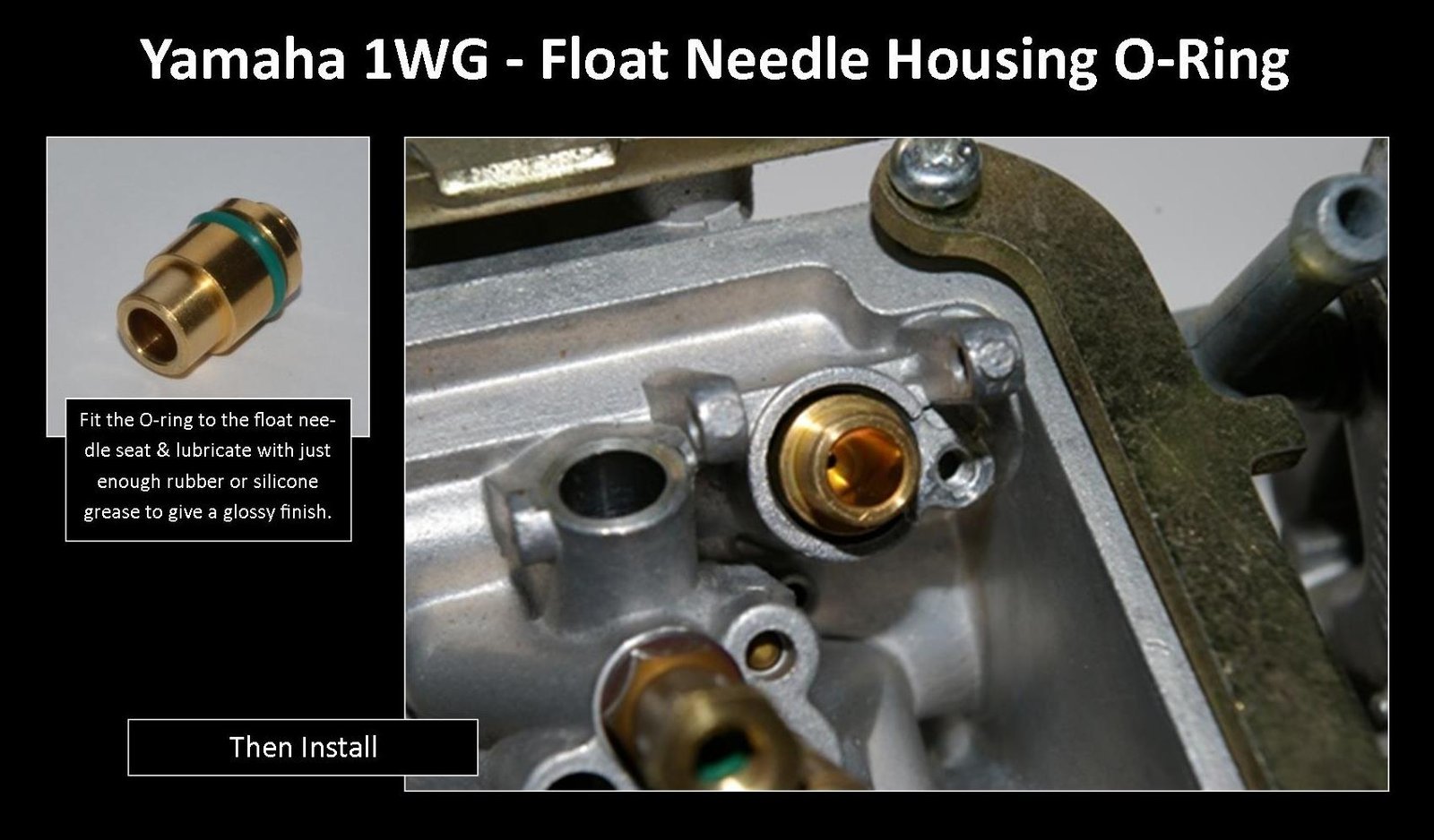 Carb Service Kit, 39 pieces, Yamaha FZR400 1WG 5 39floatneedlehousingfitm
