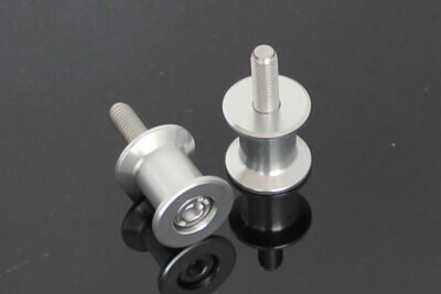 Rear Stand Bobbins, Silver, M8, Assy.
