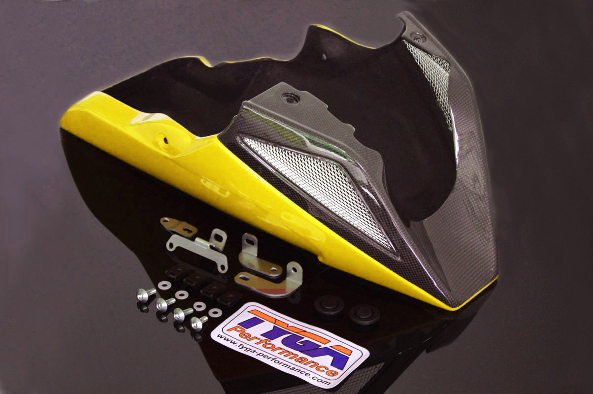 Belly Pan, GRP/Carbon, MSX125 Grom, Y-217 Queen Bee Yellow
