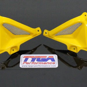 Tank Shrouds, With Duct and Grille, Pair, GRP, MSX125 Grom. Y-217 Queen Bee Yellow
