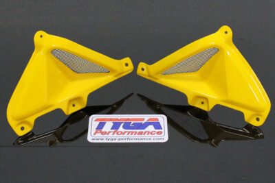 Tank Shrouds, With Duct and Grille, Pair, GRP, MSX125 Grom. Y-217 Queen Bee Yellow