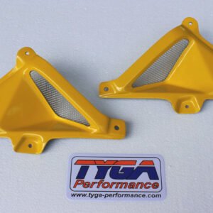 Tank Shrouds, With Duct and Grille, Pair, GRP, MSX125 Grom. Y-217 Queen Bee Yellow