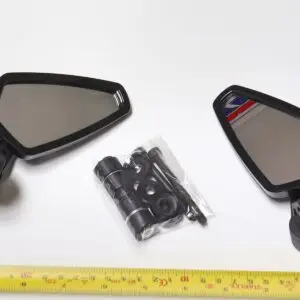 Rear, Mirror, Bar end, Pair