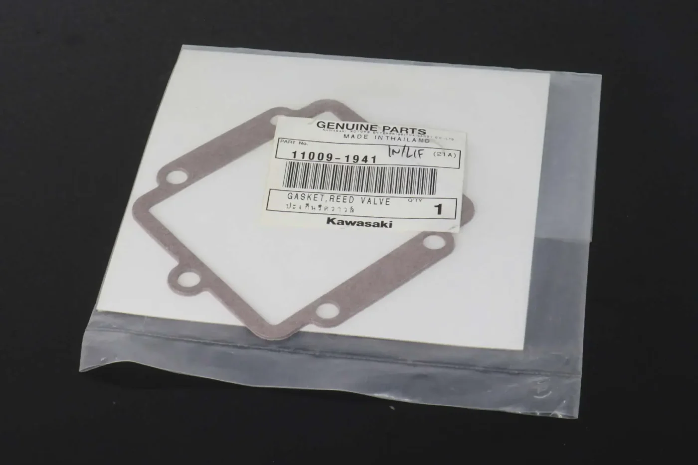 Gasket, Reed Valve