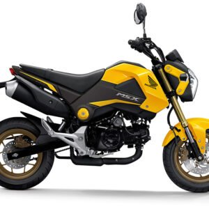 Complete Bodywork Set, MSX125 Grom, Type 11, 2015 Marigold Yellow Scheme