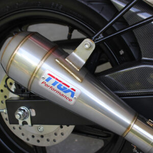 Silencer, Stainless Moto Maggot, 50.8 mm, No fittings