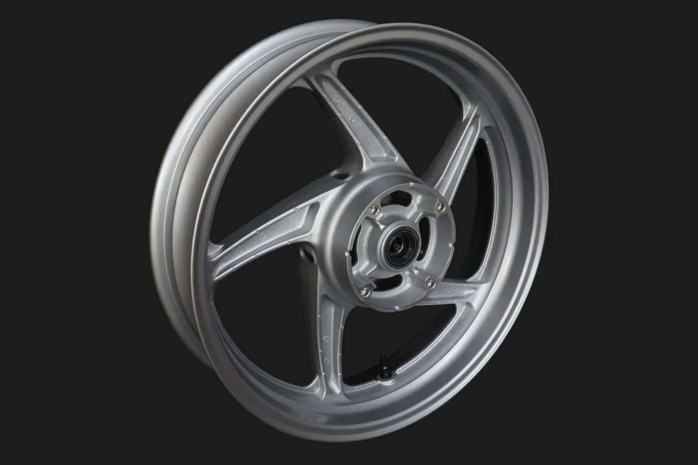 Wheel Sub Assy.,RR. Silver Metallic