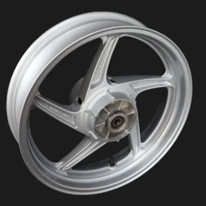 Wheel Sub Assy.,RR. Silver Metallic