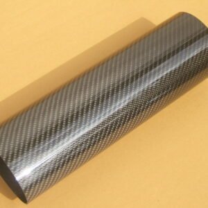 Tube, Carbon, Oval, 76mm x 99.5mm x 330mm