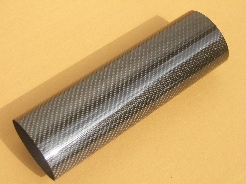 Tube, Carbon, Oval, 76mm x 99.5mm x 330mm