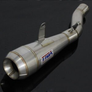Set, Pipe, Slip On, CBR500, Moto Maggot Silencer