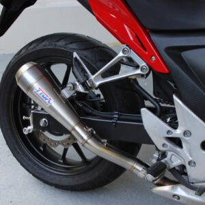 Set, Pipe, Slip On, CBR500, Moto Maggot Silencer