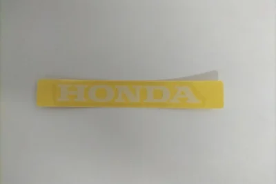Decal, Honda 90mm, White, (no background)