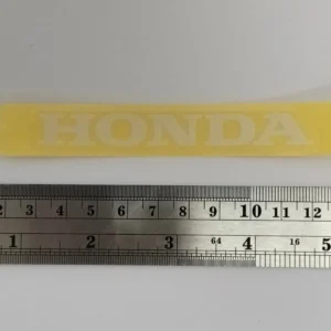 Decal, Honda 90mm, White, (no background)