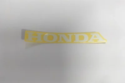 Decal, Honda 65mm, White, (no background)