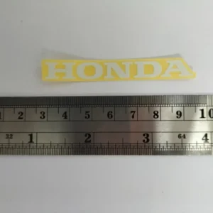Decal, Honda 65mm, White, (no background)
