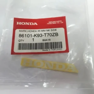 Decal, Honda 65mm, White, (no background)