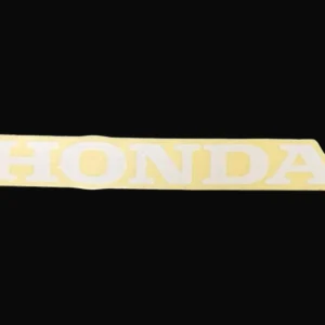 Decal, Honda 75mm, White, (no background)
