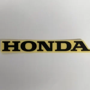 Decal, Honda 75mm, Black, (no background)