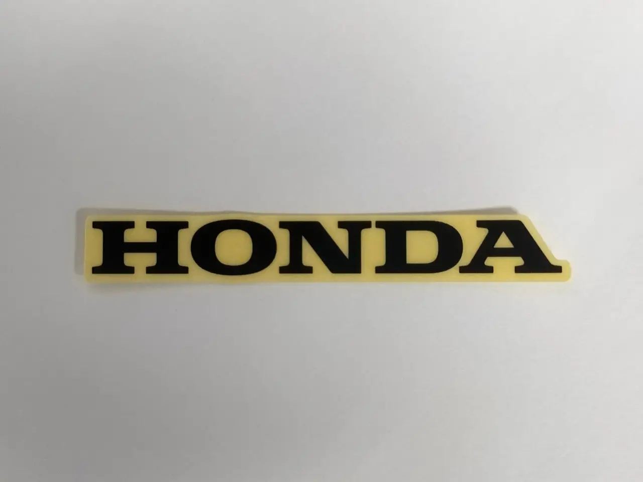 Decal, Honda 75mm, Black, (no background)