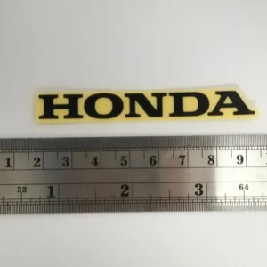 Decal, Honda 75mm, Black, (no background)