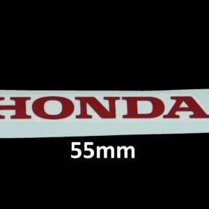 Decal, Honda, 55mm, Red