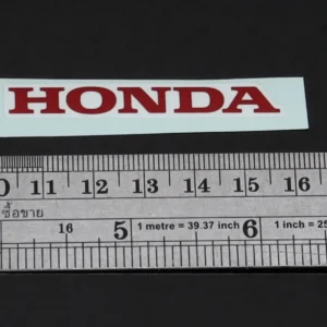 Decal, Honda, 55mm, Red